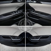 Honda Civic (2016–2021) Carbon Fiber Window Trims Sleek Interior Styling